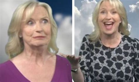 Carol Kirkwood Sends Warning To Bbc Colleague After Show Mistake Not