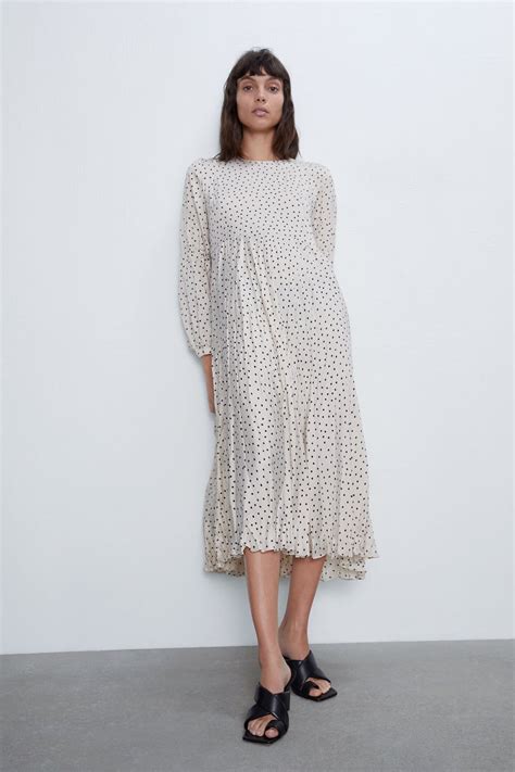 Robes zara 38 noir et robes zara m : Robe effet froissé de Zara