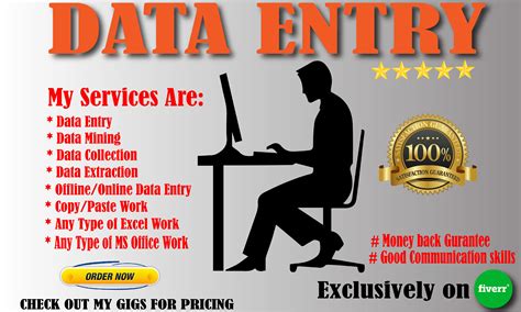I Will Do Any Type Of Data Entry In 2 Hours For 15 Seoclerks
