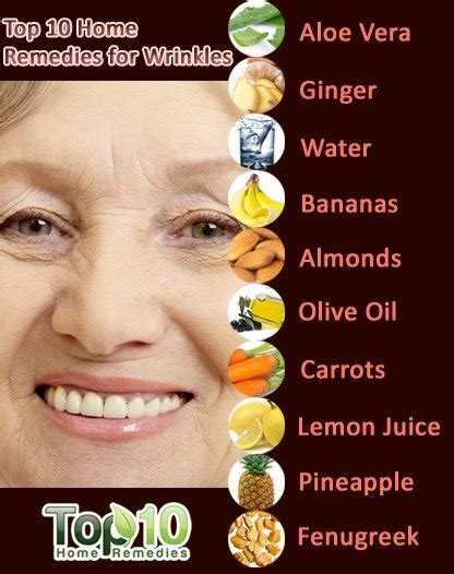 Home Remedies For Wrinkles Top 10 Home Remedies