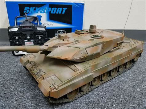Use Tamiya Rc Leopard A Full Option W Dmd Control Unit Tank