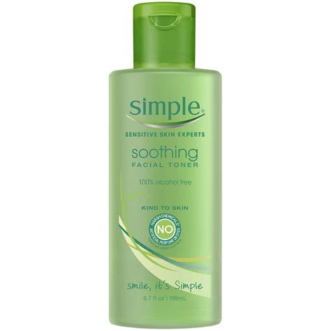 Simple Kind To Skin Soothing Facial Toner 67 Fl Oz Beauty Skin