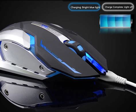 T1 Wireless Gaming Rechargeable Color Backlit Mouse