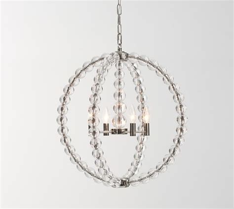 A classic chandelier with crystals can look just as good in your foyer or bedroom as it would in your dining room. Stacked Crystal Chandelier | Pottery Barn