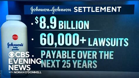 Johnson And Johnson Proposes 89 Billion Settlement Over Talcum Baby