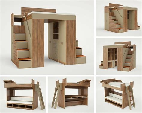Loft bed plans are similar to bunk bed plans except that it does not have another bed under it. Pin de marilza em Ideias para a casa | Espaços pequenos ...