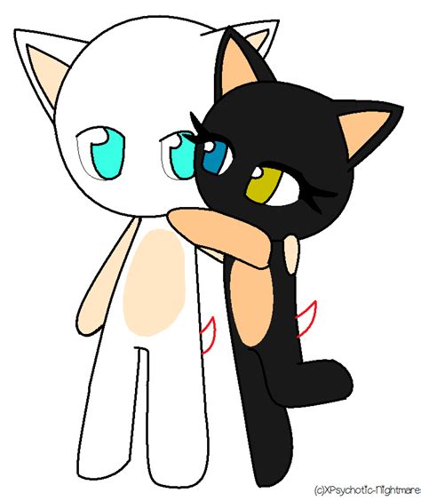 Chibi Couple Base 2 by XPsychotic-Nightmare on DeviantArt