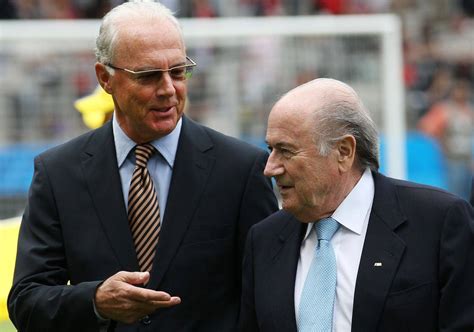 Born 11 september 1945) is a german former professional footballer and manager. Wie Beckenbauer die Fifa verhöhnt