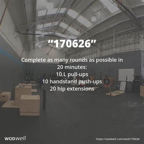 170626 Workout Crossfit Main Site Daily Wod Wodwell Wod Workout