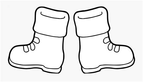 Winter Clipart Black And White Free Best Transparent - Winter Boots