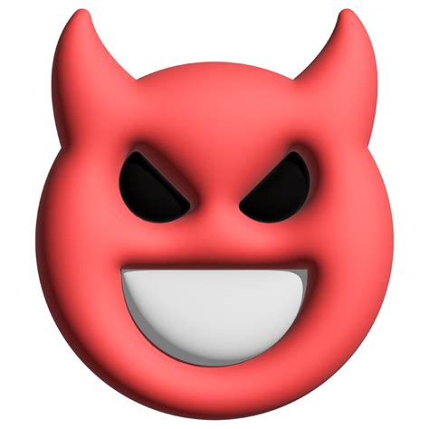 Emoticon Emoji 3d Evil 25945185 Png