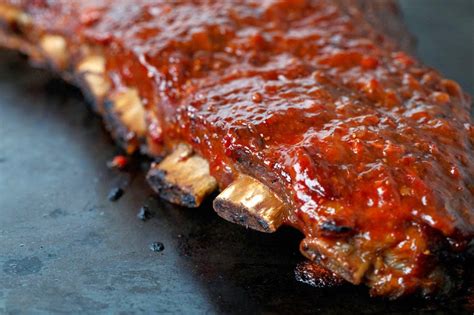 Slow Cooker Bbq Ribs With Roasted Strawberry Bbq Sauce On