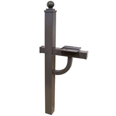 Search results for aluminum mail. Shop Gaines Manufacturing Bronze Aluminum Mailbox Post at ...