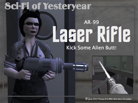 Second Life Marketplace Ar 99 Laser Rifle