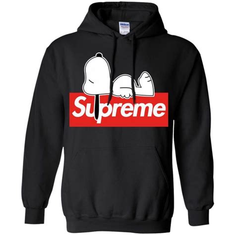 I see tons of fake supreme crewnecks and hoodies all over the internet, i recently was scammed with a fake supreme crewneck so i decided to make smash that like button or your first born will be a fake box logo! Funny Snoopy Supreme Hoodie - Pick Cheap Tee (With images ...