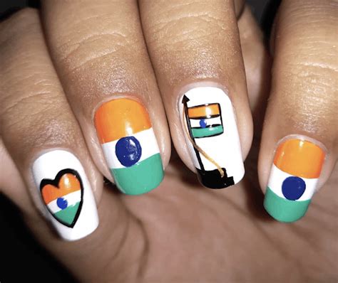 Trending 15 Nail Art Designs For Independence Day 2023
