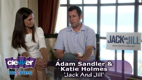 Adam Sandler And Katie Holmes Jack And Jill Interview Youtube