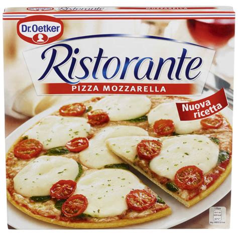 Außerdem ist dieses produkt gefroren und somit in der tiefkühlung zu finden. Ristorante Pizza - Mozzarella 335g Dr.Oetker | Meny.no