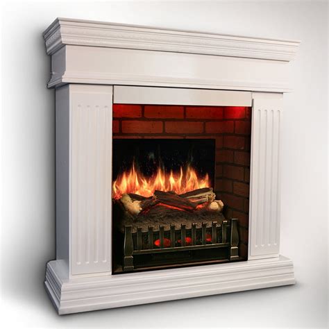 Magikflame Electric Fireplace W Realistic Flame Effects Crackling