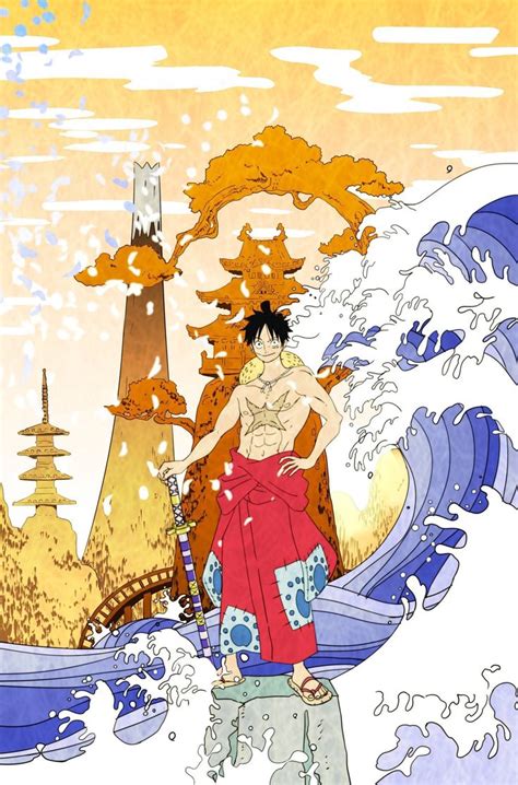 Wan pīsu) is a japanese manga series written and illustrated by eiichiro oda. luffy wano kuni | Anime one piece, One piece comic, Fond d ...