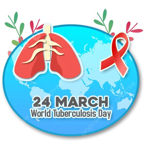 24 De Marzo Día Mundial De La Tuberculosis Signo De Conciencia Tb Png