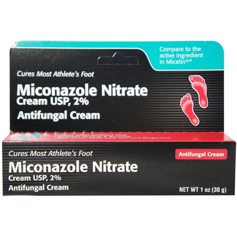 Miconazole Nitrate 2 Antifungal Cream 1 Oz Pack Of 6
