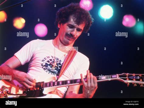 Carlos Santana Mexican Guitarist In The Mid 1970 S Stock Photo Alamy