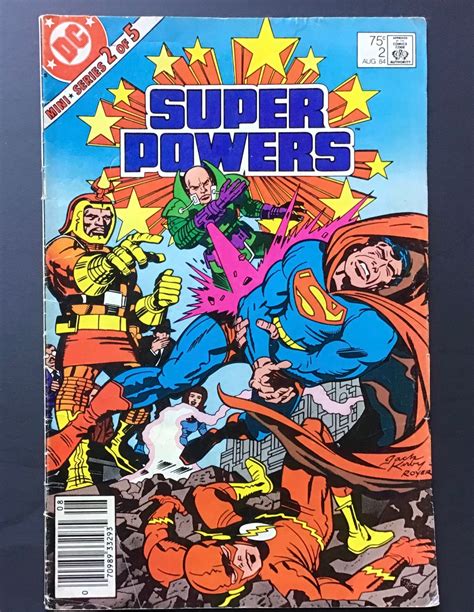 Dc Super Powers Comic Mini Series 2 Out Of 5 Aug 1984 Etsy