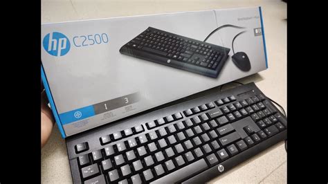 Hp Keyboard And Mouse Review 150 Wired Length Unboxing Hp C2500