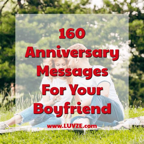 All husbands want to hear those sweet words from their wives. 160 Sweet Anniversary Messages for Boyfriend