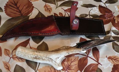 Handmade Custom Leather Knife Sheath By Rics Leather