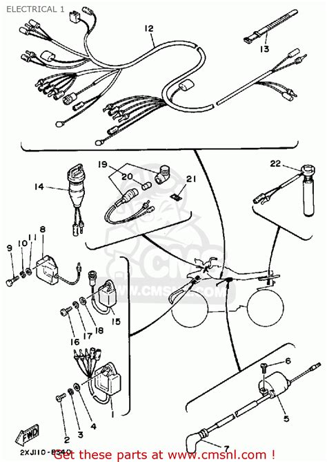 The engine was fried so i bought a blaster engine to swap with. Yamaha Yfs200b Blaster 1992 Electrical 1 - schematic partsfiche