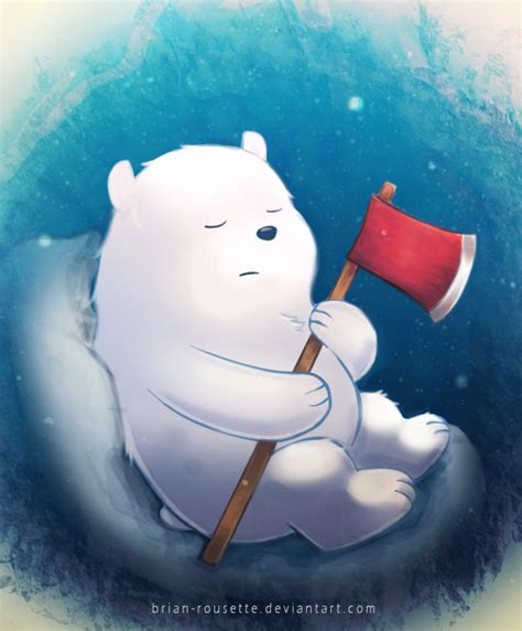Шону как ice bear из вся правда о медведях pt. We Bare Bears - Baby Ice Bear by Brian-Rousette on ...