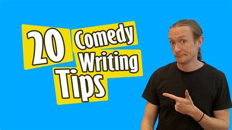 How To Write Stand Up Comedy 20 Tips And Techniques Youtube