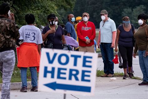 Georgia Breaks Turnout Record For First Day Of Early Voting