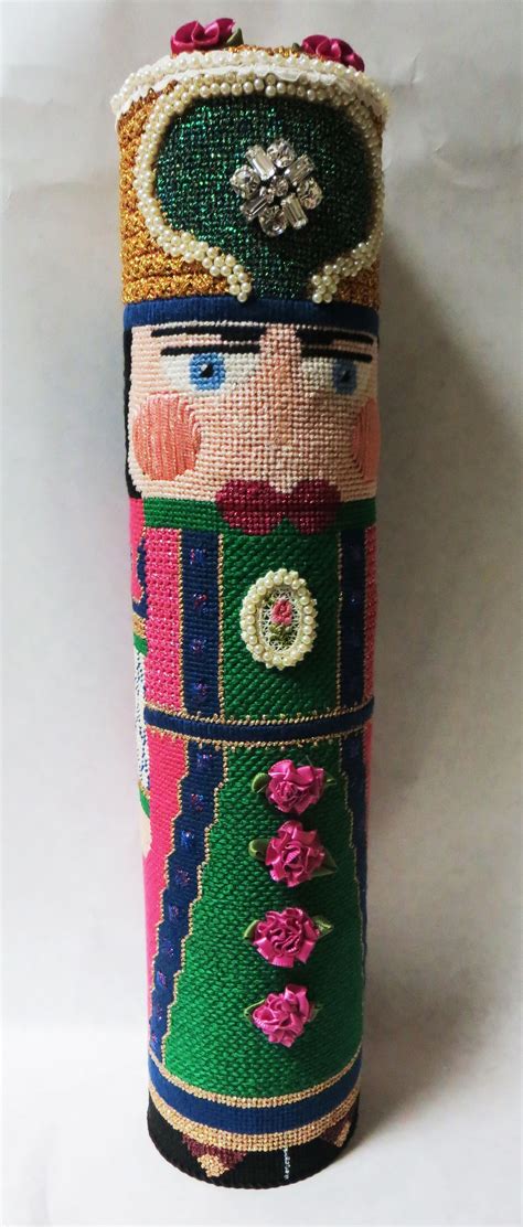 Maybe you would like to learn more about one of these? Nutcracker Standup stitched by Karen M. | Needlepoint ...