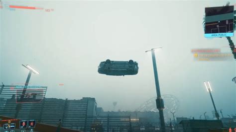 Cyberpunk 2077 Glitch Trailer Has Flying Cars Entropic Trees And