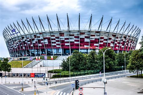 #PGE #Narodowy (National #Stadium) in #Warsaw, #Poland. #PolskaPiękna