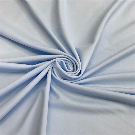 Light Blue Matte Milliskin Nylon Spandex Fabric 4 Way Stretch Etsy