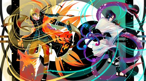 Sasuke Vs Naruto Hd Wallpaper For Android Cartoons