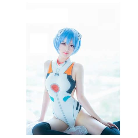 Evangelion Cosplay Rei Ayanami Sexy Swimwear Cosplay Costumes Evangelion Shop