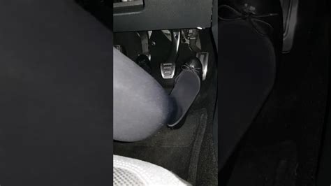 Drivingpedal Pumping In Black Leather Flatsballerinas Youtube