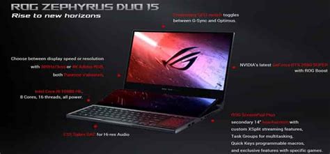 Namun, nyatanya harga laptop asus rog termahal diantara laptop asus yang lainnya. Harga Laptop Asus ROG Zephyrus Duo 15, Laptop Gaming Dua ...
