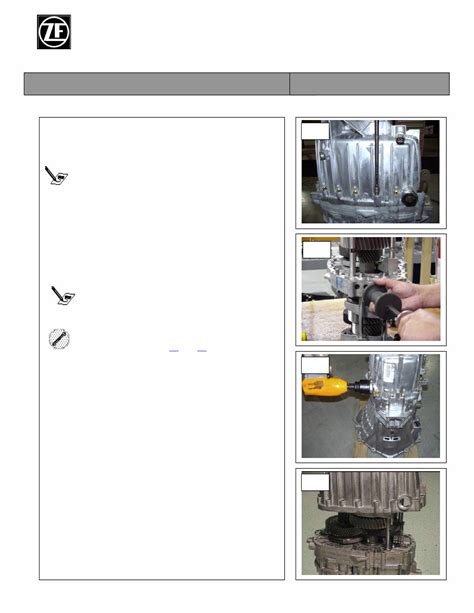 Zf Transmission S6 650 6 Speed Service Repair Workshop Manual