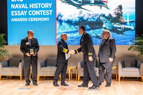 Cno Delivers Remarks At Cno Naval History Essay Contest Award Ceremony