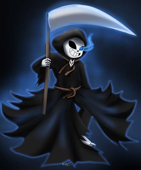 Reapertale Reaper Sans By Meta Kaz On Deviantart