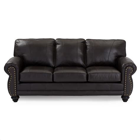 Best Home Furnishings Noble S64ablu 72606l Ab Stationary Leather Sofa