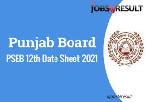 On this page, we will provide the bseb 12th result 2021 updates, after the official announcement of the bihar board result 2021, the result will also be. PSEB 12th Date Sheet 2021 - Punjab Board 12th Time Table