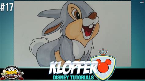 Also have fun by simple samosa | brand new disney channel show. Disney Tutorial - Wie zeichnet man Klopfer aus Bambi #17 ...