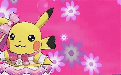 Pokemon Theme Song Booms Distance Pikachu Giphy